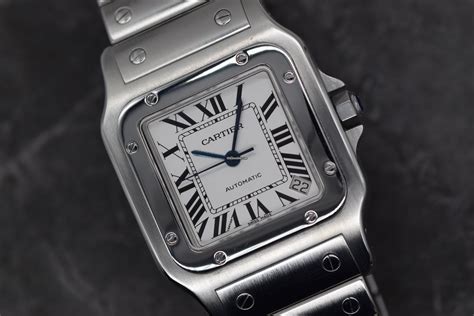 cartier santos galbée xl ref 2823|cartier santos galbee automatic.